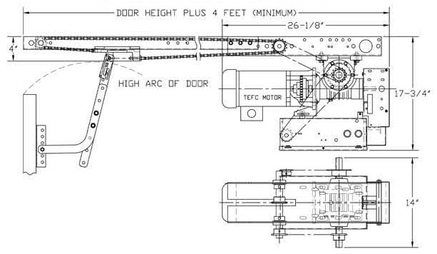 Trolley Operator Pro GT Dimensions