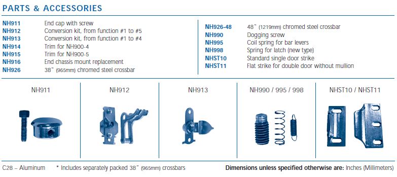 nh900 parts