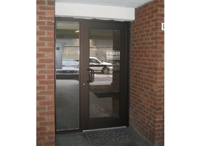 Aluminium glass doors from Vertech 1780 Series